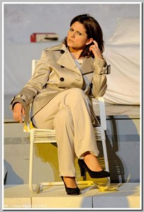 Antonella Valitutti è Suzanna Andler (Foto di scena Nino Aleotti)