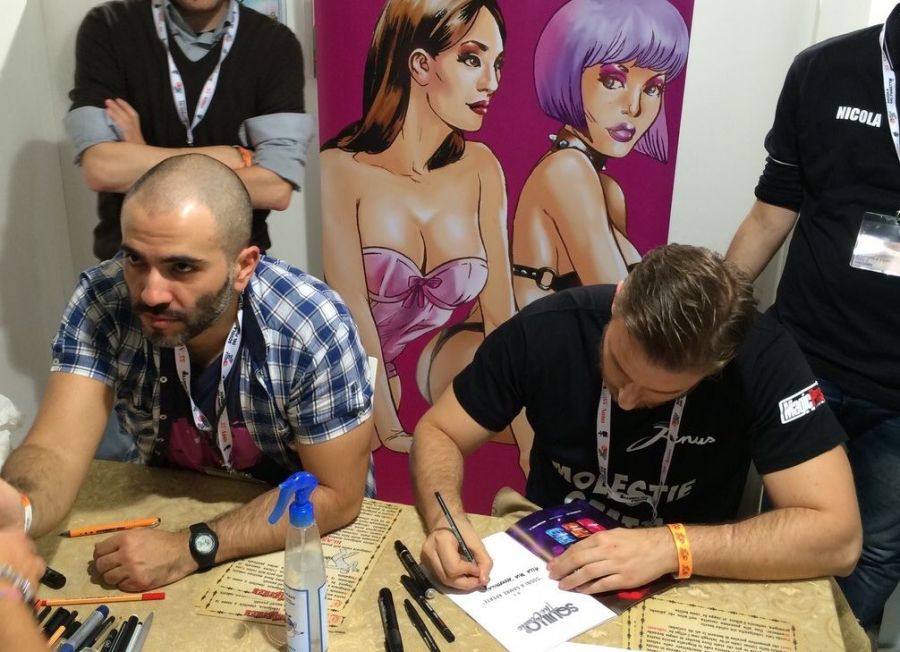 Lucca Comics_Immanuel Casto e Don Alemanno b