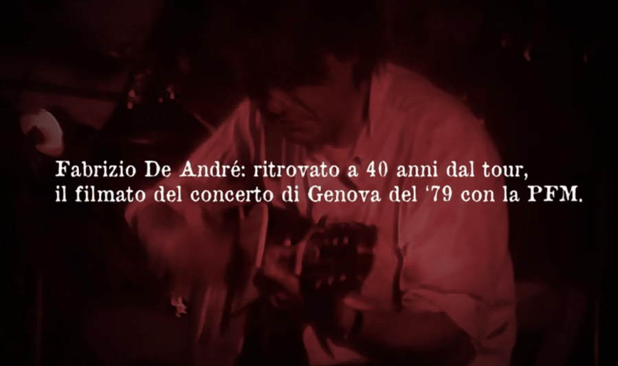 Fabrizio De andrè il concerto ritrovato-1